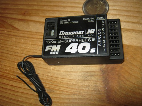 Empfänger graupner 40 - graupner, 16