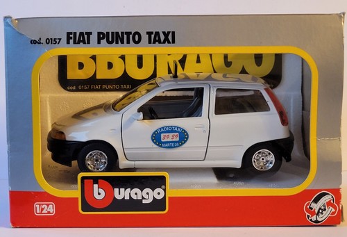 Bburago fiat punto taxi - bburago,