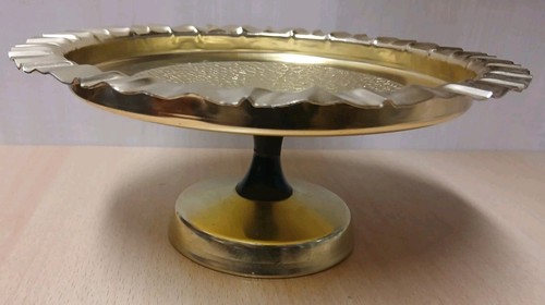 Ddr fußschale goldfarben - goldfarben, aus
