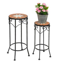 Blumenhocker Mosaik 2er Set