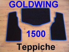 Kofferteppiche 3 Teppiche passend für Honda Goldwing Gold Wing GL 1500 Bj.88-01