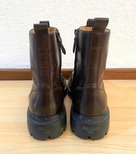 Bally Herren Leder Stiefel Vaughen Gr.43 braun