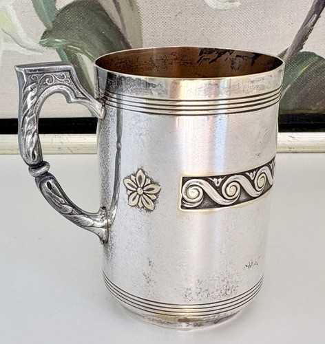 Jugendstil tauf becher antik - jugendstil,