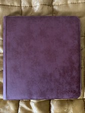 Ultra Pro Premium Deck Builder Binder Suede  Rubi (red) 480