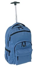 Leichter Rucksack Trolley Trolly Koffer Reisetasche für Laptop Notebook blau