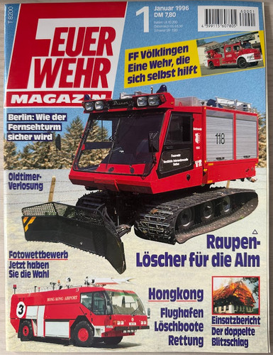 Feuerwehr magazin 1 - feuerwehr, nr.1