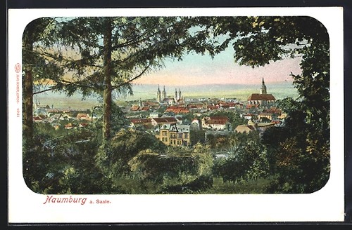 Ansichtskarte naumburg - ansichtskarte, a