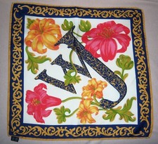 Joop Damen Tuch Seidentuch Halstuch Maße 43 x 43 cm 100 % Seide Silk navy