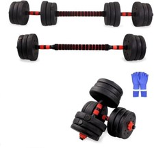 Mobiclinic® Fitness, Adjustable Dumbbell, 2 in 1, ExtenFit, 2-20kg