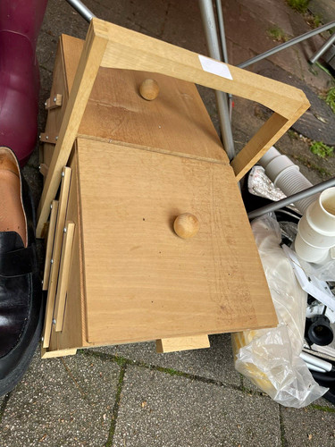 Nähkasten aus holz - aus,