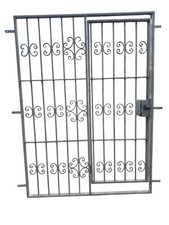 Gartentür Hoftür Gartentor Hoftor Designtor Schmiedetor 1465x2150mm 50085