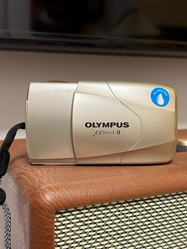 Olympus mju champagne 35mm - olympus,