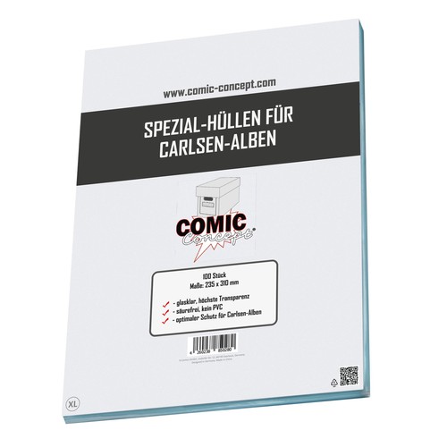 Comic concept spezial hüllen - comic, spezial-hüllen