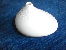 Rosenthal WIRKKALA Pollo Bisquit weiß VASE 12 cm  White