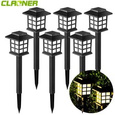 6Stk LED Solarleuchten Garten