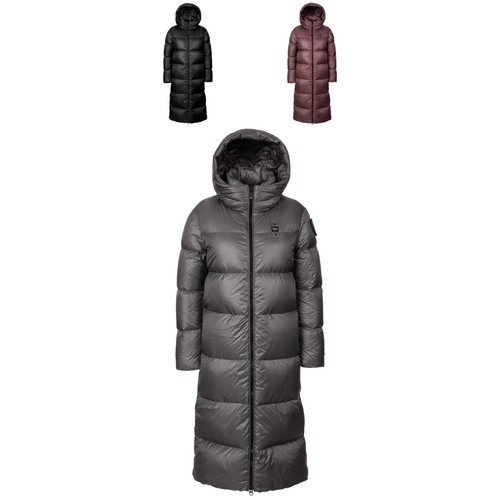 Blauer celia daunenmantel - blauer,
