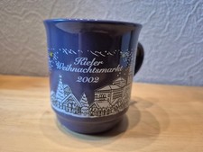 Becher Tasse Glühwein Kieler Weihnachtsmarkt 2002