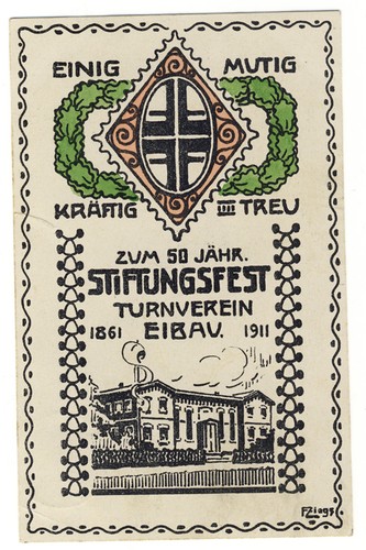 Eibau stiftungsfest des - -,