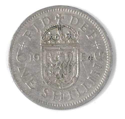 One shilling münze - 1, aus