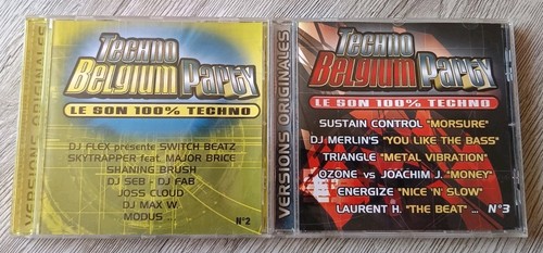 Techno belgien party nr - cd,