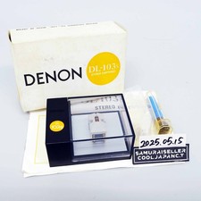 DENON DL-103S MC Phono Cartridge Special Elliptical Stylus w/ Box Manual Japan