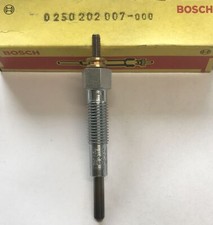 6x Bosch 0250202007 Glühkerze GLP117 7V  heater plug bougie de réchauffage