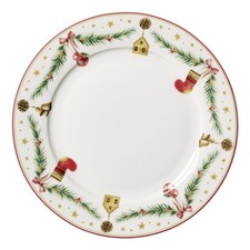 Ritzenhoff & Breker Speiseteller HOLLY BHT 27x27x2 cm weiß