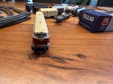 Modelleisenbahn Rarität Spur TT, 2 Lokomotiven + Wagons + Schienen