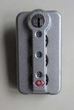 RIMOWA  ZUBEHÖR  TSA - SCHLOSS   SILBER  GEBRAUCHT