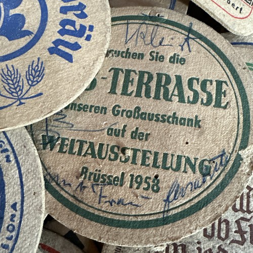 Karton 50er 60er - , jahre