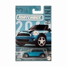 Matchbox 2010 Mini Cooper S Cabrio 3/6 1:64 Die-Cast Modellauto 