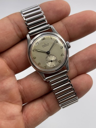 Marvin hermetic military steel - marvin,