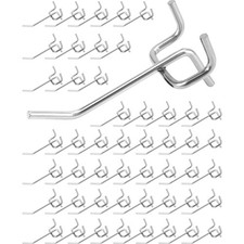 50 Edelstahl Lochwandhaken