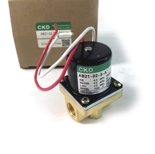 CKD AB21-02-3-A-DC24V Solenoid Valve New ✦KD *qq