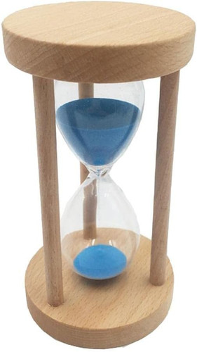 Sanduhr aus holz - aus,