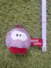 Happy Birthday Nici Rund Nici - Bubbles, lila , Schlüsselanhänger Plüschkissen 