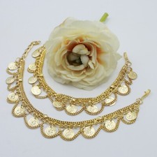 Fußkettchen 2 Stk Messing