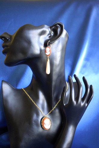 Set collier kette - collier, ohrringe