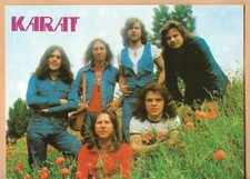 Autogrammkarte - Gruppe Karat - DDR - 1977