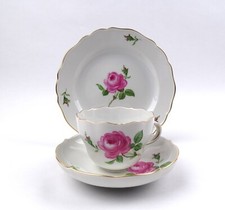 Meissen Kaffee Gedeck Rote