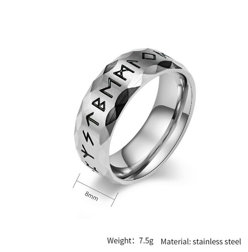 Herren ring edelstahl - herren,