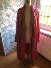 wunderschöner Mantel aus Seide pink von The People of the Labyrinths POTL  Gr.L