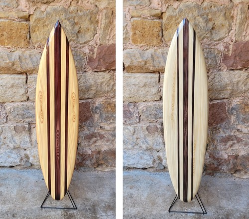 Deko surfboard 100 aus - surfboard, holz