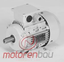 Energiesparmotor IE2, 0,12kW, 1500 U/min, B3, 63A, Elektromotor, Drehstrommotor
