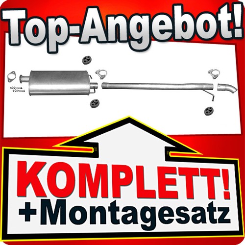 Auspuff für ford transit 4 - auspuff, 2.4