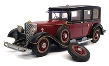 Lemaco Models 1/24 Scale 2823X - 1935 Mercedes Benz 770 - Maroon/Black