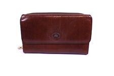 The Bridge Damen Portemonnaie Geldbeutel Geldbörse Leder Portmonee Geldtasche