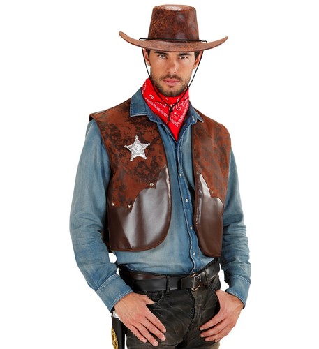 Cowboy kostüm zubehör herren - kostüm,