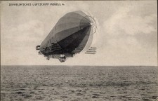 Ak Zeppelin'sches Luftschiff