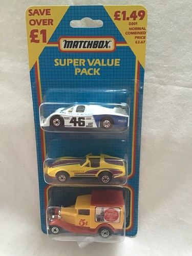 Matchbox mb858 triple pack - triple,